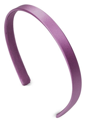 Jennifer Behr Lucy silk headband - Purple