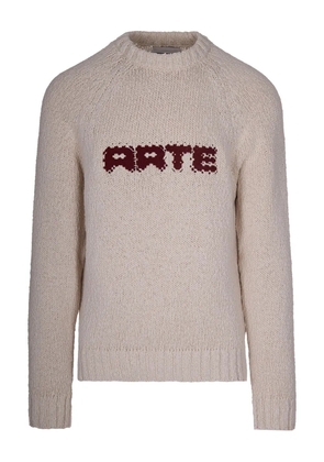 Arte Antwerp round-neck sweater - Neutrals