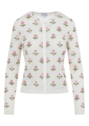 Giambattista Valli floral cardigan - Neutrals