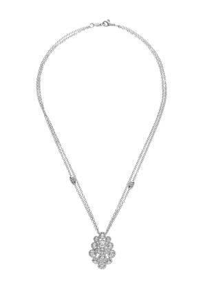 LEO PIZZO 18K white gold Crops diamond necklace - Silver