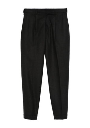 Cellar Door pleated-cuff trousers - Grey