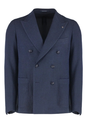 Tagliatore double-breasted blazer - Blue