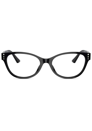 Jimmy Choo Eyewear crystal-embellished glasses - Black