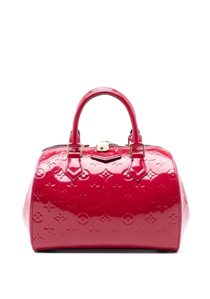 Louis Vuitton Pre-Owned 2013 Monogram Vernis Montana satchel - Pink