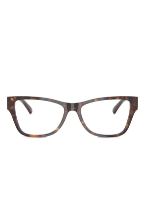 Jimmy Choo Eyewear JC3022H tortoiseshell rectangle glasses - Brown