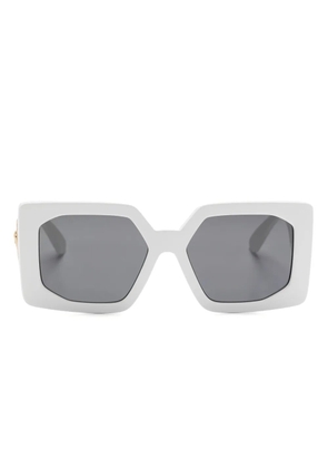 Versace Eyewear Medusa plaque sunglasses - White