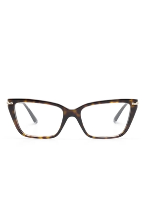 Jimmy Choo Eyewear tortoiseshell cat-eye glasses - Gold