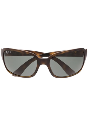 Ray-Ban rectangular frame glasses - Brown