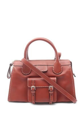 Chloé Pre-Owned 2020s Edith leather tote bag - Brown