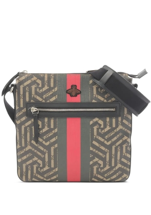 Gucci Pre-Owned 2000s GG Kaleido Bee shoulder bag - Brown