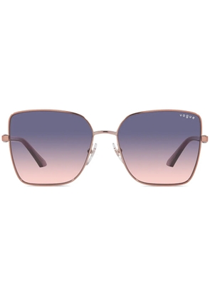 Vogue Eyewear oversize-frame sunglasses - Gold