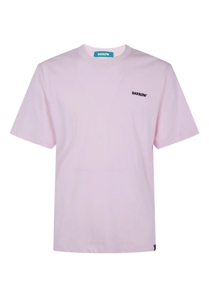 BARROW logo-print T-shirt - Pink