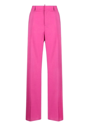 DSQUARED2 high-waisted wide-leg trousers - Pink