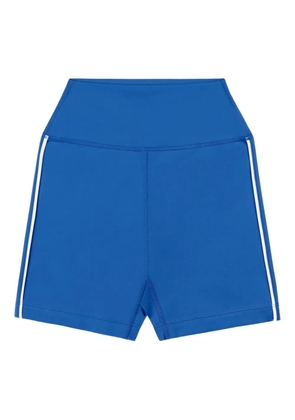 Sporty & Rich stripe-detail shorts - Blue