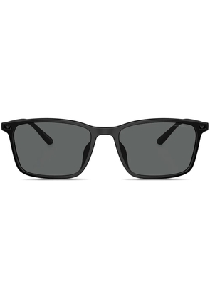 Emporio Armani square-frame sunglasses - Black