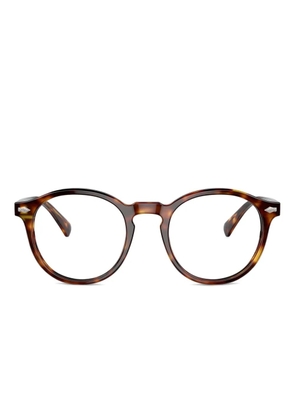 Polo Ralph Lauren round-frame glasses - Brown