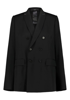 SAPIO N44L double-breasted blazer - Black