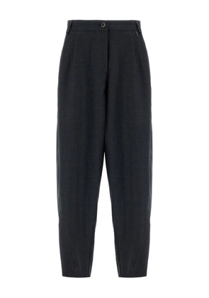 Herno pleated-detail pants - Grey