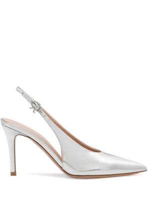Gianvito Rossi 85mm Robbie pumps - Silver