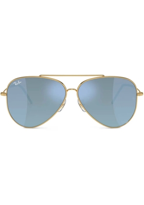 Ray-Ban Aviator Reverse sunglasses - Gold