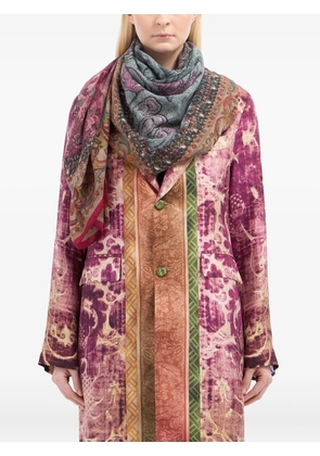 Pierre-Louis Mascia floral-pattern scarf - Neutrals