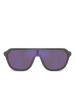 Oliver Peoples geometric-frame sunglasses - Green