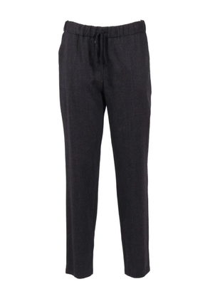 Lorena Antoniazzi drawstring straight trousers - Blue