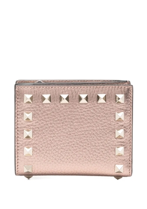 Valentino Garavani Rockstud leather wallet - Pink