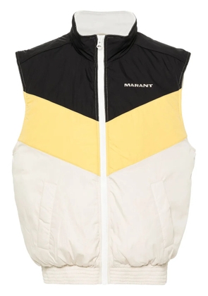 MARANT Bruce padded vest - Neutrals
