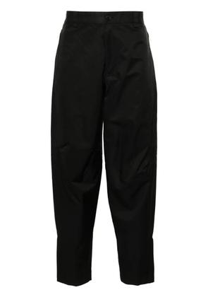 Lanvin tapered-cut biker trousers - Black