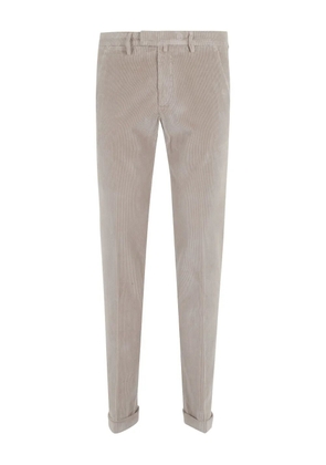 Briglia 1949 corduroy cuffed trousers - Neutrals
