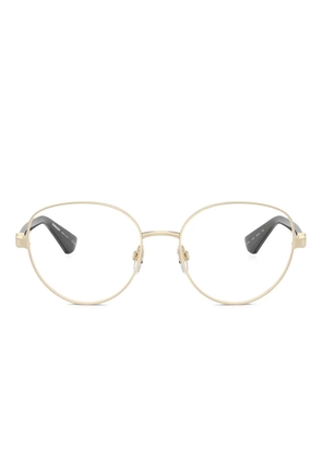 Burberry Eyewear round-frame glasses - Gold