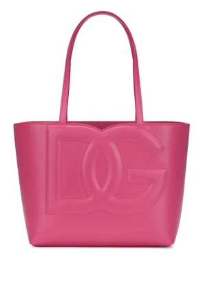 Dolce & Gabbana small DG Logo tote bag - Pink