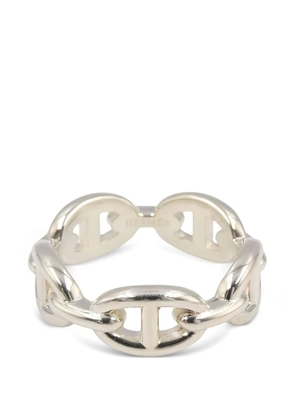Hermès Pre-Owned 2020s PM Chaine d'Ancre Enchainée ring - Silver
