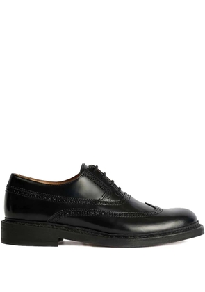 OUR LEGACY leather lace-up oxford shoes - Black