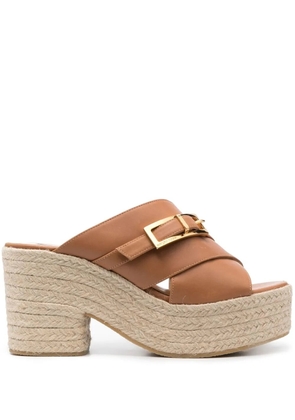 Sergio Rossi 90mm Nora sandals - Brown