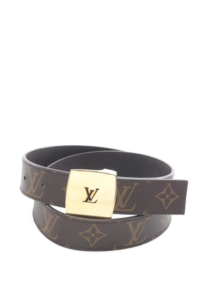 Louis Vuitton Pre-Owned 2000s Santur LV CUT belt - Brown