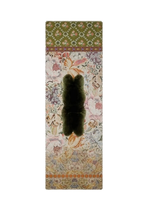 Pierre-Louis Mascia floral-pattern scarf - Yellow