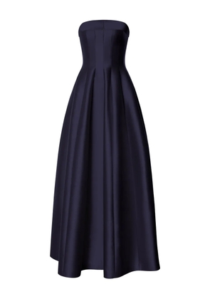 Alberta Ferretti silk-satin dress - Blue