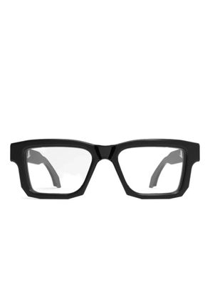 pugnale Chill geometric-frame glasses - Black