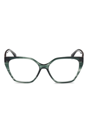 Max Mara Eyewear logo-print glasses - Green