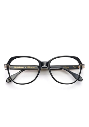 Kador Aida square-frame glasses - Black
