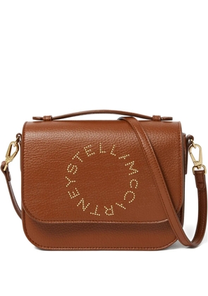 Stella McCartney logo crossbody bag - Brown