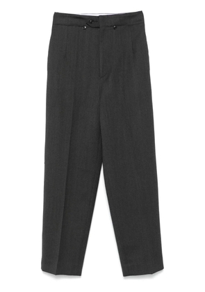 Victoria Beckham high-waist tapered-leg trousers - Grey
