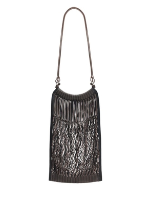 LEMAIRE x Filt medium net shoulder bag - Brown