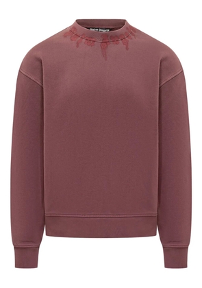 Palm Angels crew-neck sweatshirt - Red