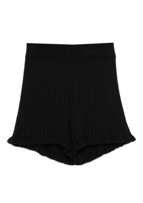 Lisa Yang ribbed shorts - Black