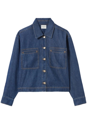 Claudie Pierlot Oversized denim shirt - Blue