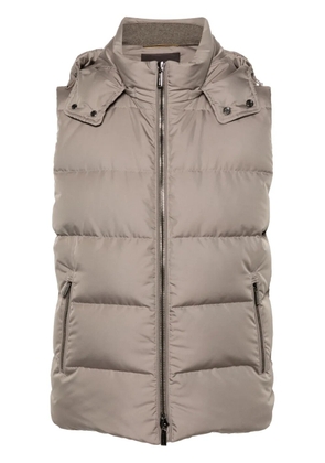 Moorer Fire SKT padded gilet - Grey