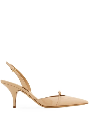 Ferragamo 70mm leather pumps - Neutrals